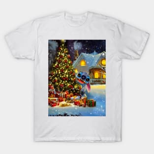 Stitch, Merry Christmas T-Shirt